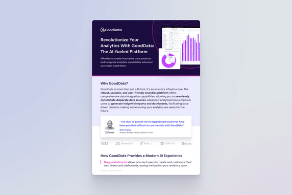 Revolutionize Your Analytics With GoodData: The AI-fueled Platform